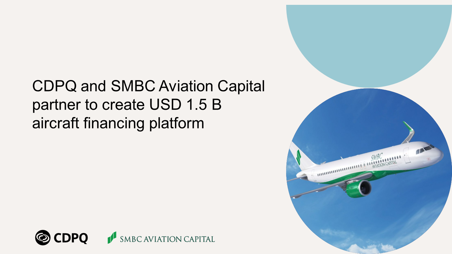 SMBC Aviation Capital :: CDPQ And SMBC Aviation Capital Partner To ...